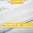 ZEMAHOME Extra Large Size PEVA Plastic Shower Curtain Liner Premium Light Weight 82" x 74" Clear Bathroom Shower Showroom Curtain Liner with Rustproof Metal Gromments and Weighted Magnet
