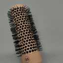 AIMIKE Round Brush for Blow Out, Small Round Hair Brush w/Nano Ion Thermal Ceramic Tech, Professional RoundBrush for Blow Drying & Styling, Maximum Volume and Shine, Barrel 1.3 inch