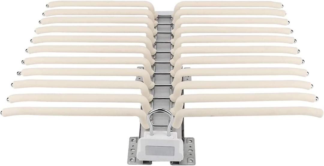 Pull Out Pants Hanger Bar, 22 Arms Steel Pull Out Pants Rack Durable Space Saving Trousers Rack 23.4X18x5.7Inch Clothes Organizers for Closet for Space Saving and Storage Pull Out Pants Hanger Bar, 22 Arms Steel Pull Out Pants Rack Durable Space Saving Trousers Rack 23.4X18x5.7Inch Clothes Organizers for Closet for Space Saving and Storage