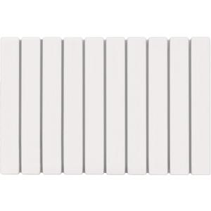 Foldable Stone Bath Mat 60x39cm | Quick-Dry Diatomaceous Earth Bath Rug with PVC Anti-Slip Base | Bathroom, Kitchen, Pet-Friendly Water Absorbent Mat (White)