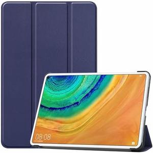SZLONKOU Tablet Cover for Huawei Matepad Pro 10.8 MRX-W09/W19(2019 Release), Ultra Slim Folio Stand Lightweight Leather Case for Huawei Matepad Pro 10.8 2021 MRR-W29/W39 (KST-Dark Blue)