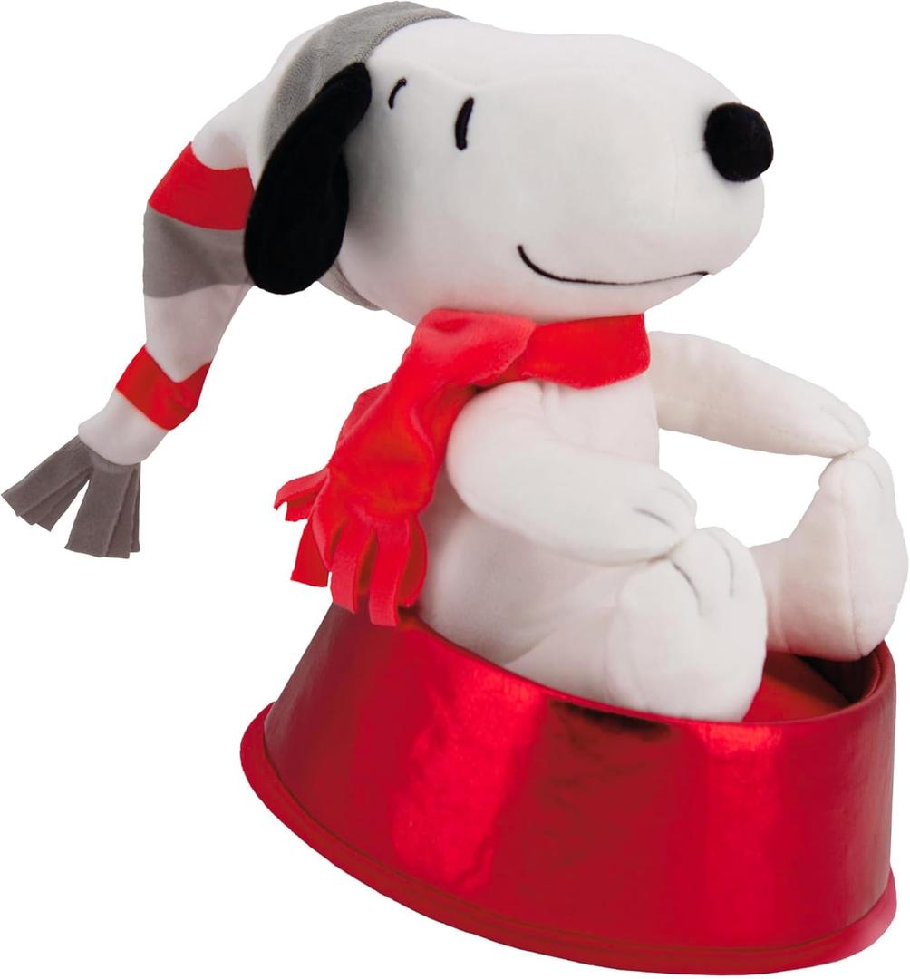 Hallmark Peanuts 40" Christmas Tree Skirt, Fabric