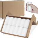 12 Packs Packable Camp Toilet Tissue Soft Travel Toilet Paper - Coreless Travel Size Toilet Paper for Camping Hiking Outdoors