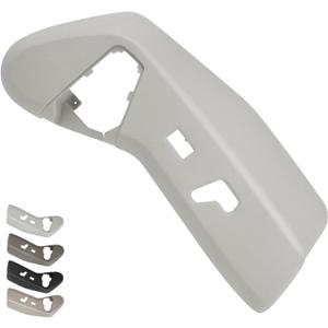 TQPONLY Driver Seat Plastic Trim Cover Panel,Fits Dodge Grand Caravan 2011-2019/Fits 2011-2016 Chrysler Town and Country Left Side Power Seat Switch Control Bezel Shield (Gray)