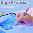 Kid-Friendly Stylus Pen for iPad(2018-2025), Fast Charge Kids Active Pencil with Tilt Sensitivity & Palm Rejection for iPad 11/10/9/8/7/6, Air 7/6/5/4/3/M3/M2, Pro 13"/12.9"/11"/M4, Mini 7/6/5, Purple