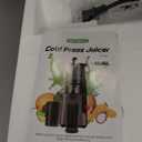 Juicer Machines with 5.8" Large Chute, 2-in-1 Cold Press Juicer for Whole Vegetables Fruits 400W, Masticating juicer Easy to Clean Juice Extractor Machine for Making Nut Mike, Juice, Premium Gray