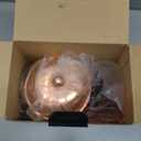 Bodum 34oz Chambord French Press Coffee Maker, High-Heat Borosilicate Glass, Stainless Steel, Copper  Made in Portugal