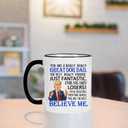 3 x WENSSY You're a Really Dog Dad Mug, Best Dog Dad Gifts, Funny Birthday Father's Day Gifts for Dogdad from Daughter Son 11 OZ Black Handle