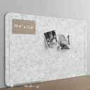 Large Felt Bulletin Board for Wall, 36"x24" Frameless Picture Board, Soft Felt Cork Board for Office, Home Planning & Office Wall Decor, Easy Install Pin Board