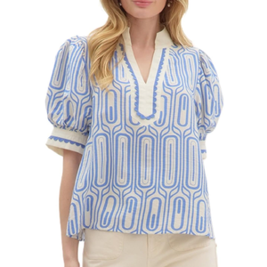 Women Boho Short Sleeve Shirt Ruffle Sleeve V Neck Blouse Top Cute Floral Printed Loose Peplum Babydoll Tops Size Medium