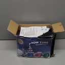 WOLKEK 3Pack Snow Tubes, Snow Sled for Kids and Adults, Cold-Resistant Inflatable Snow Tube, Thickened Heavy Duty Sleds for Winter with Handles, Snow Toys, Snow Sleds for Family Activities Outdoor Fun (Green, Pink, Blue)