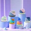 Replacement Lid for Owala Freesip, One Button Water Bottle Top Replacement Cap Compatible with Owala Cup 16oz 24oz 32oz 40oz, Leakproof Replacement Lids AccessoryBPA-Free (Deep Green)