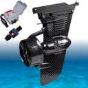 Electric Fin Kit for Paddle Board, Boost Fin for Surfboards, SUPs and Kayaks with Battery Pack, Carbon Fiber Design