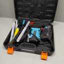 GEARPASS 1-1/ 4" SDS-Plus Rotary Hammer Drill, 12.5 Amp Heavy Duty Rotary Hammer, 3 Functions with Safety Clutch, 6 Speed, Corded Rotomartillo for Concrete, Drill Bits, Flat/ Point Chisels Included