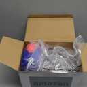 Newtay 24 Pcs Microphone Candy Tubes Kpop Themed Decor Karaoke Theme Birthday Party 10'' Fake Prop Microphone Plastic Toy for Disco Singer Stage Costume Prop, Candy Not Included (Purple,Pink,Blue)