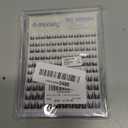 Short Self Adhesive Lash Clusters 8-12MM Natural Self Adhesive Eyelashes Pre Glued Wispy Eyelash Clusters No Glue Needed Cluster Lashes Spiky Manga C Curly Cluster Eyelash Extensions by Lvmixwig