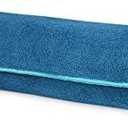 Gaiam Stay Put Yoga Towel Mat (Fits Over Standard ) Size - 68"L x 24"W, Lake