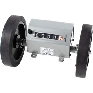 Roller-Type Yard Counter 5 Digit Meters Rolling Mechanical Length Counter Z96-F for Measuring Textile, Printing, Artificial Leather Roller-Type Yard Counter 5 Digit Meters Rolling Mechanical Length Counter Z96-F for Measuring Textile, Printing, Artificial Leather