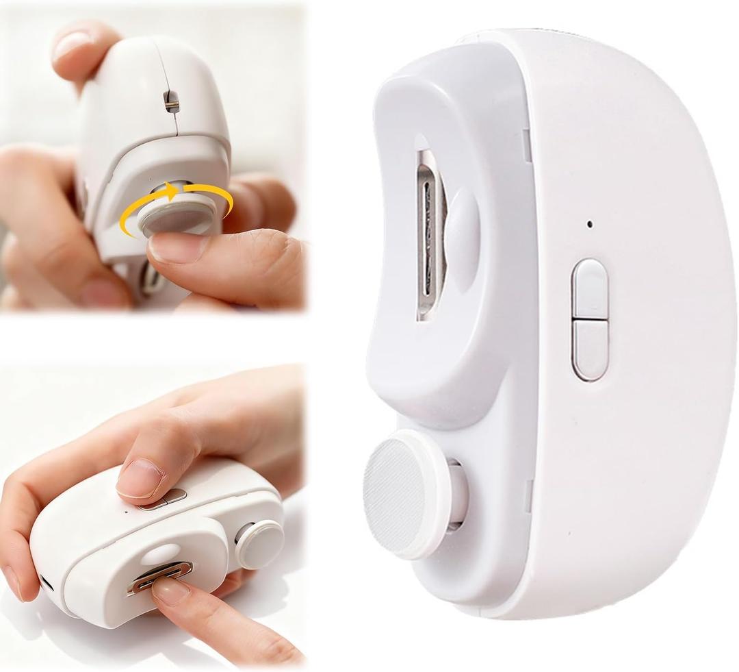 Electric Nail Clipper(White)