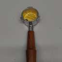 54mm Bottomless Portafilter Breville Compatible Rosewood Handle & Naked 18-21 Gram Filter Basket Included Fits Barista Express, Pro, Touch, Bambino Plus, Infuser, Duo Temp Pro Impress