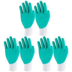Sureio only 1 Plairs Donning Gloves for Compression Stockings Non Slip Gloves for Stocks Medical Aid for Sleniors and Elderly(Green, White)
