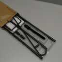 Balie Space 49 Inch Garden Yard Flag Stand Holder with 5 Forked Base for 12 X 18 Sign Decoration, 1 Pack