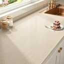 FunStick 24"x200" Beige Granite Counter Top Contact Paper Peel and Stick Countertop Contact Paper Waterproof Marble Wallpaper for Kitchen Bathroom Self Adhesive Vinyl Wrap for Countertops Cabinets