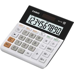 Casio MH-10M Desktop Calculator Large 10-Digit Display | Cost/Sell/Margin & Tax Functions | Ideal for Home & Office Use