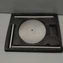 Toilet Paper Holder Stand, Stain Nickel 304 Stainless Steel,Free Standing for Bathroom,Weighted Base