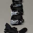 Ratchet Tie Down Straps Set,1500 lbs Break Strength, 1" x 15' Heavy Duty Ratchet Straps with 4X Soft Loops Padded Handles Coated S Hook, Fits for Moving Appliances Motorcycle ATV Truck,Black