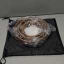 Wooden Hand Held Percussion Tambourine with Storage Bag - 6+8+10 Inches, Ideal for Church, Wedding, Party, Dance, Photo Shoot