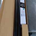 BlastHome Non-Adjustable Luxury Curtain Rods for Windows, 1  Rod Set, 6 foot Fixed Length (Two Rods Connect for a Seamless Look), Tuxedo Black