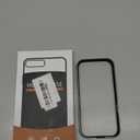 for iPhone 17Pro Max Bumper Case Frame Metal, No Back Design Compatible with MagSafe, Metal Frame with Soft Inner Bumper, 4 Corner Raised Shockproof (Silver, for iPhone 17 Pro Max)