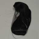 Elailite Halo Hair Extensions Real Human Hair for Women Natural Black Clip in Remy Hairpiece with Adjustable Invisible Wire 20 Inch 70G