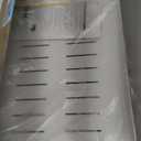 Pull out Cabinet Organizer, 21"Deep, 11.8"Wide Full-Extension Heavy Duty Slide out Drawers with Nano Adhesive, Roll Out Shelves Sliding Cabinet for Kitchen, Bathroom, Pantry,Under Sink Storage(White)