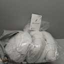 Natural Goose Down&Feather Pair Hotel Pillows Insert for Side and Back Sleepers, Set of 2 Bedding Soft Pillows 100% Soft Cotton Standard 20x26in (White)