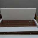 Wire Shelf Covers, Bamboo Wire Rack Covers for Pantry Shelves, Easy to Assemble Wooden Closet Wires Shelving Cover, 0.6 Inches Thick Waterproof Durable Shelf Dividers for Kitchen, 26 * 12 Inches