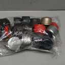 24 Pieces Candle Tins 2.1 x 1.5 Inch Tin Aluminum Candle Containers Metal Round Cans with Lids for Crafts DIY Making Storage Arts (Gold, Silver, Blue, Gray, Red, Army Green)