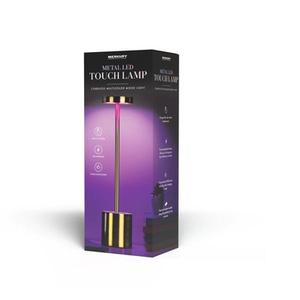 Mercury Metal Led Touch Lamp