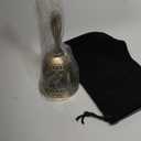 DomeStar Hand Bell Brass Call Bell for Bedside, Dinner, Wedding  20 Pack