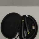 Bluetooth Headset, 2025 Upgraded Neckband Bluetooth Headphones with Retractable Earbuds, Noise Cancelling Stereo Earphones with Mic, Foldable Wireless Headphones for Sports Office with Carry Case (Black)