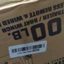 2500 lb. ATV/UTV Electric Winch, 12V Waterproof Synthetic Rope Winch,Electric Winch with Wired Remote and Wireless Remote for ATV UTV Towing,Boat,Off-Road