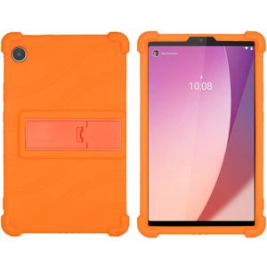 Case for Onn 11-inch Tablet Pro (Model:100110027), Light Weight Silicone Kids Friendly Soft Shock Protective Cover Case for Onn 11 Tablet Pro (2023 Model), Orange