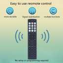 ERF2B36H Remote Control Replacement for HISENSE Smart TV EN2D36H 32A45GV 32A35HUV 40A45GV 40A35HUV 43A6GV 43A45GV 43A35HUV 50A6GV 55A6GV 65A6GV EN2B36H ERF2D36H ERF2M36H ERF2I36H ERF2J36H ERF2R36H