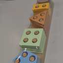 GOPO TOYS Montessori Toys for 1+ Year Old  Wooden Shape Sorter & Stacking Puzzle  Toddler Learning, Fine Motor Skills & Developmental Toy for Boys & Girls