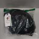 LASLULU Mesh Long Sleeve Crop Tops for Women Double Lined Workout Athletic Gym Shirts Cropped Tops with Built in Bra (Medium, Black)