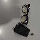 Miyya Blue Light Glasses for Women & Men Oversized UV & Blue Light Blocker Chunky Frames, Stylish Eyewear Accessories