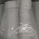 MIULEE Natural White Linen Curtains 90 Inch Long 2 Panels Set for Bedroom Living Room, Soft Thick Linen Textured Window Drapes Semi Sheer Light Filtering Rod Pocket Back Tab Farmhouse Cream Ivory