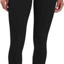 Sunzel Sunzfly Capri Leggings for Women, High Waisted Yoga Pants with Tummy Control for Workout Running Gym (Small, Black)