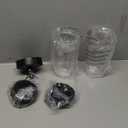 5-piece Magic Bullet Blender Cups, Tall 22oz Cup with Flip-Top To-Go Lid, Cross Blade, Blender Replacement Parts, Mug with Handle Compatible with Magic Bullet 250w MB1001